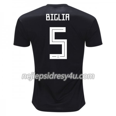 Fotbalový Dres Argentina Biglia 5 Venkovní MS 2018